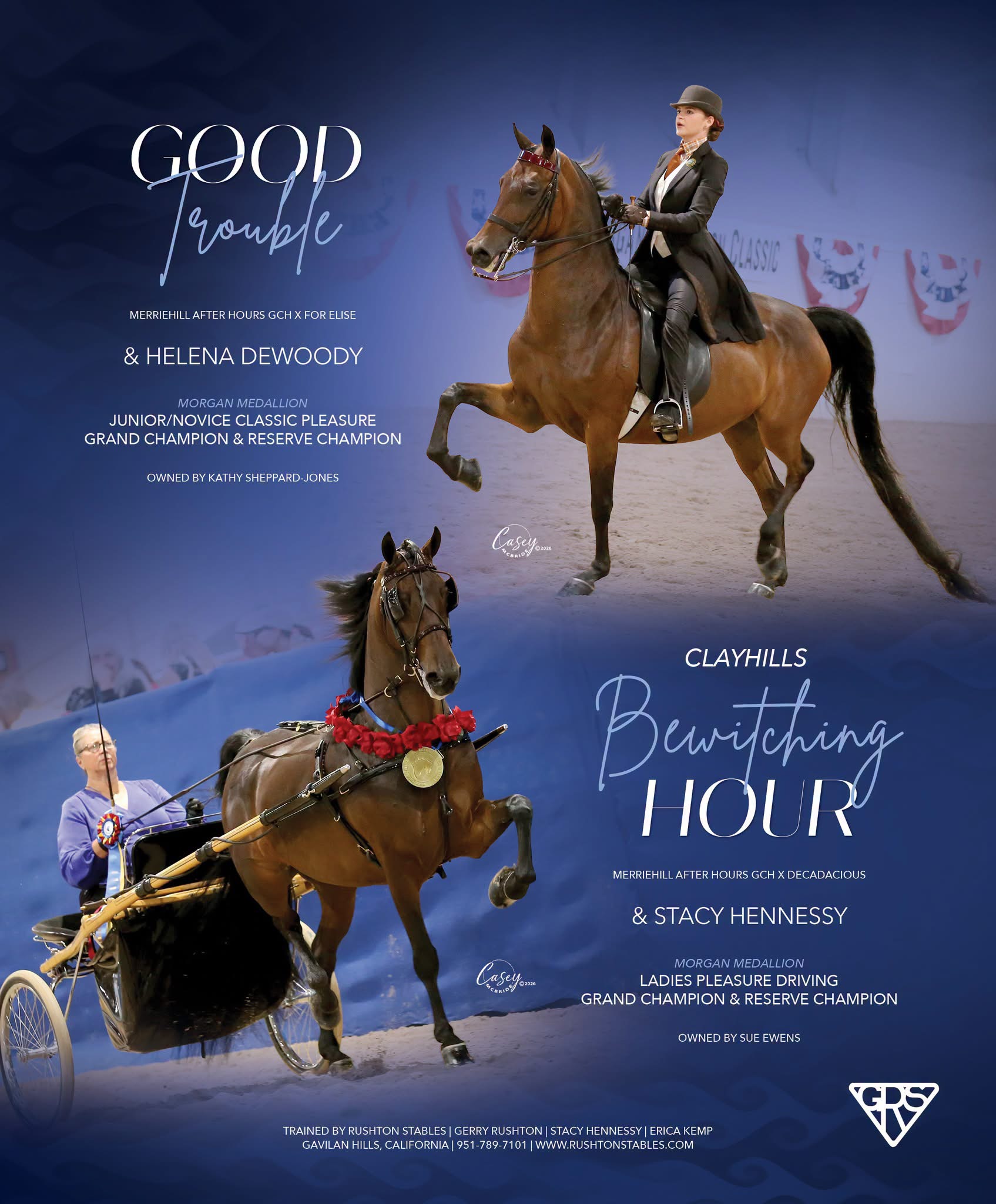Good Trouble with Helena Dewoody and Clayhills Bewitching Hour with Stacy Hennessy